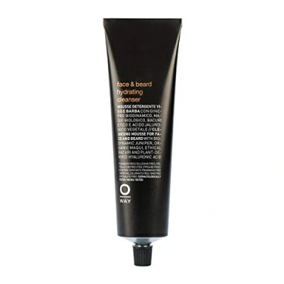 Image of Oway MEN face &amp; beard hydrating cleanser