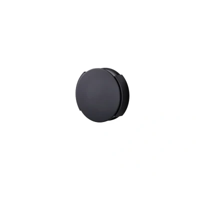 Image of FRANDSEN Rotate wall lamp, black, Ø 15 cm, metal