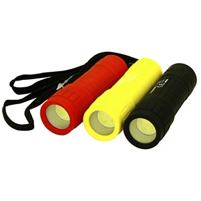 Image of Rolson 61683 1W Cob Rubber Finished Torch