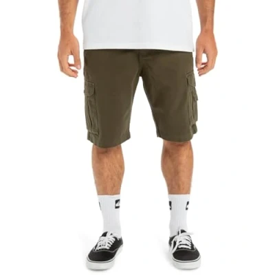 Image of Quiksilver Shorts Crucial Battle Cargo Men Brown 32