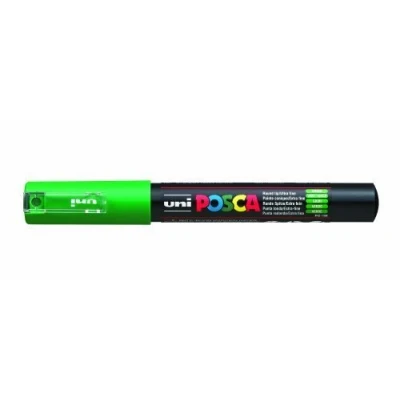 Image of Posca UNI BALL MARKER PEN PC 1M GREEN SINGLE