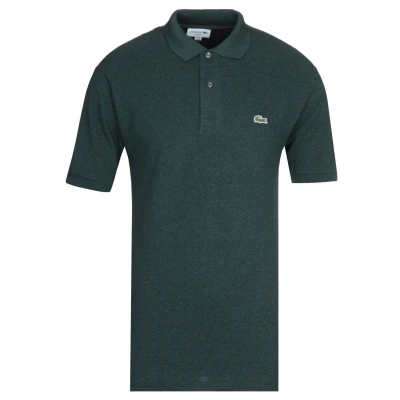 Image of Lacoste Mens Green MC Homme Polo Shirt Cotton Size X Small