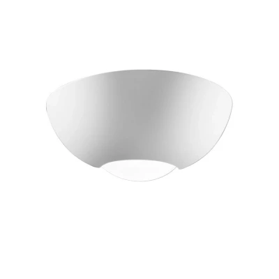 Image of Casablanca Lifestyle Ceramics Plaster Wall Light White, 1x R7S