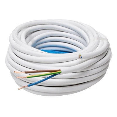 Image of Kopp 151825002 hose line H05 VV F 3G, 1.5 mm², 25 m, white
