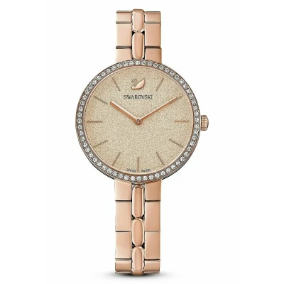 Image of Swarovski Cosmopolitan Watch Rose goldcoloured, Women&#039;s, Size: One Size, gold coloured