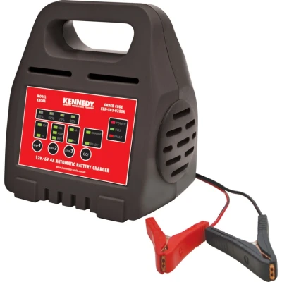 Image of Kennedy 12V/6V 4A Intelligent Automatic Battery Charger