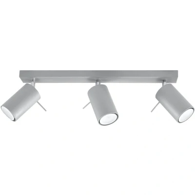 Image of Ring 3 Light Spotlight Bar Grey, GU10
