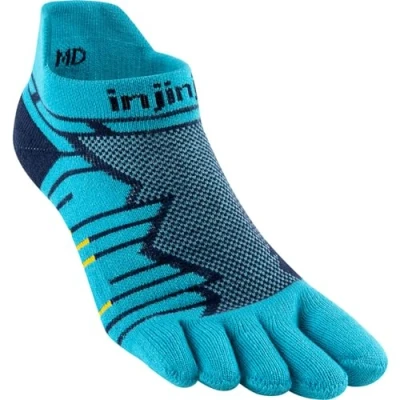 Image of Injinji Ultra Run No Show Pacific Blue S