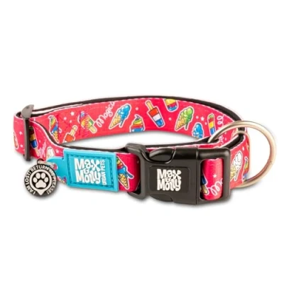 Image of Max &amp; Molly Gotcha! Smart ID Dog Collar Magical, M