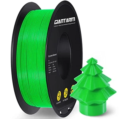 Image of PLA Filament 1.75mm, GIANTARM Classic 3D Printer 1kg Spool (Green)