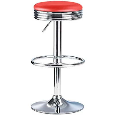 Image of American Diner Bar Stool (Red)