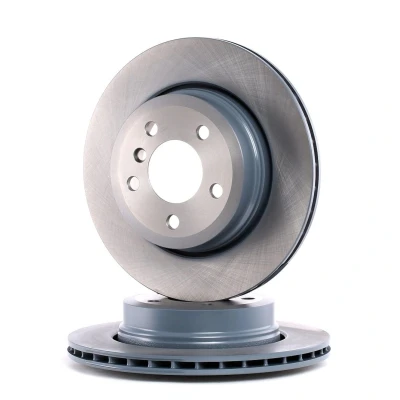 Image of 34213332217 Brake disc FEBI BILSTEIN 24809 Rear Axle 320mm 22mm 5 Hole 120mm internally vented Coated BMW: X3