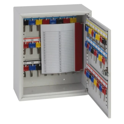 Image of Phoenix Safe Company Keysure KC0301M 50 Hook Commercial Key Cabinet with Mechanical Combination Lock