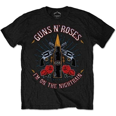 Image of Rock Off Guns N&#039; Roses &#039;Night Train&#039; T Shirt (Large)