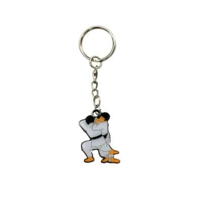 Image of Playwell Martial Arts Key Rings Judo Shoulder Throw Chain