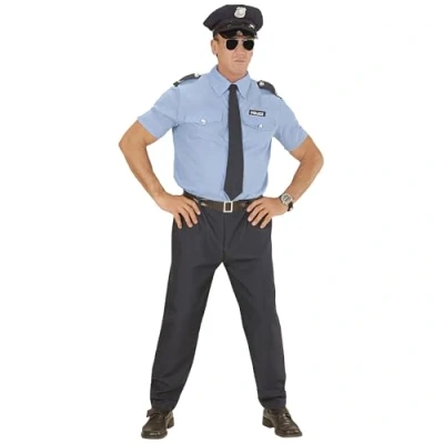 Image of Widmann 1640 ? Policeman, Light Blue/Blue, Size S