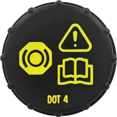 Image of Pulchra Car Brake Fluid Bottle Cap Reservoir Cover Anti Spill Compatible with Ford Focus MK2 MK3 Galaxy Mondeo Cmax Smax 1831528 BV612162AB