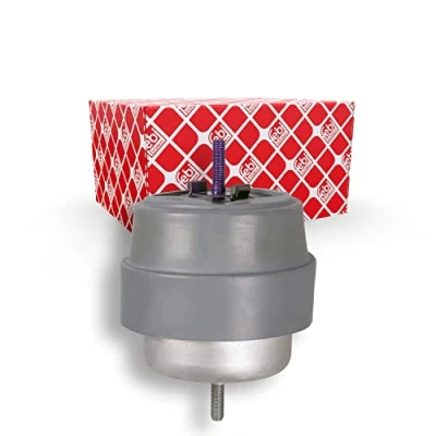 Image of 8E0199382AB, 8E0199382AG, 8E0199382D, 8E0199382K Engine Mount FEBI BILSTEIN 170048 Right Hydro with splash protection cover AUDI: A4 B7 Saloon