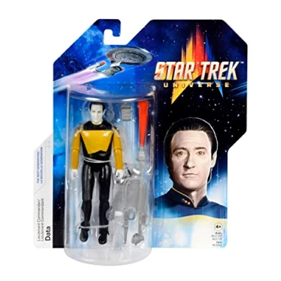 Image of BANDAI Star Trek Figure Lieutenant Commander Data 5&#039;&#039; The Next Generation Action TNG Toy Articulated Gifts And Merchandise