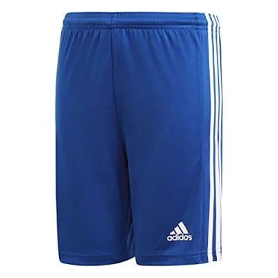 Image of adidas Boy&#039;s Squadra 21 Shorts, Royal Blue / White, 5 6 Years