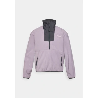 Image of Columbia Women&#039;s Sequoia Grove Half Zip Fleece, Fleece Pull Over, Shale Purple, Shark, S