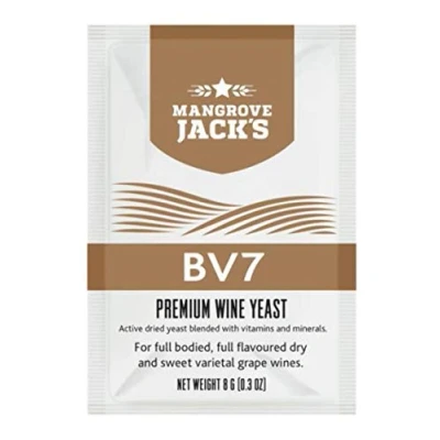 Image of Mangrove Jacks Wine Yeast BV7 Suitable for full bodied, flavoured grape wines