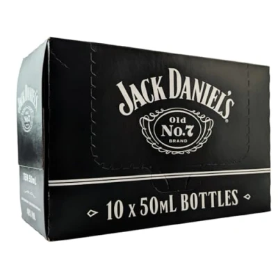 Image of Jack Daniels Bourbon Miniatures 5cl Pack of 10