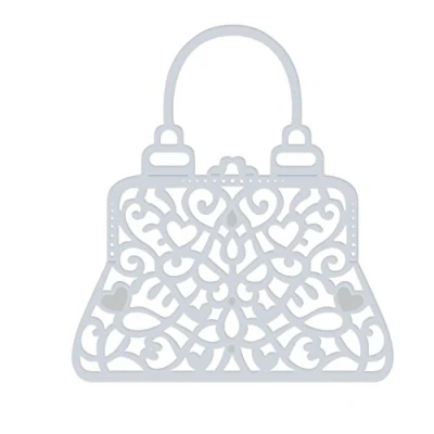 Image of Sweet Dixie Filigree Handbag Die, Grey, Medium