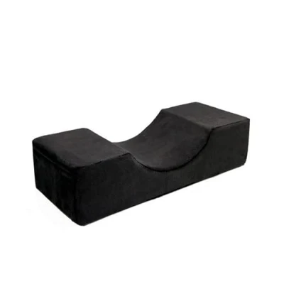 Image of ausuky Eyelash Extension Special Pillow Grafted Salon Lash U Shaped Shelf Pads (Black Flannel)
