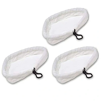 Image of Microfibre Cloths Universal Cleaning Pads compatible with X5 and Vax S2 Steam Mops (Pack of 3)