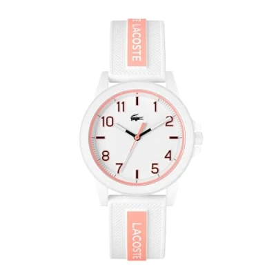 Image of Lacoste Analogue Quartz Watch Unisex with White Silicone Bracelet 2020143