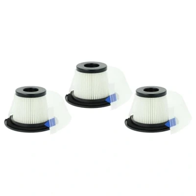 Image of vhbw Set 3x Replacement Filters compatible with Klarstein Clean Butler 4G Silent 10033762/10033763 Handheld Vacuum Cleaner Dust Filter
