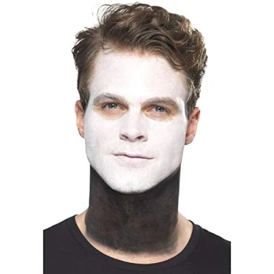 Image of Smiffys Make Up FX, DOTD Se±or Bones Kit, Grease, Transfers, Face Paint, Crayon, Tash &amp; Applicators, Cosmetics and Disguises Fancy Dress, Halloween Dress Disguises.