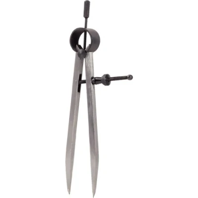 Image of KS Tools 300.0402 Precision spring pointed dividers, 138mm