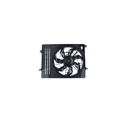 Image of 253802Z000 Cooling fan NRF 470095 with radiator shroud KIA: Sportage III