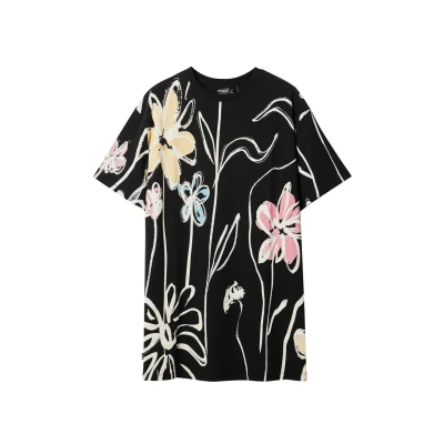 Image of Desigual Day dress, Women&#039;s, Size: 8, Black
