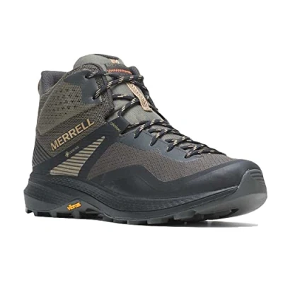 Image of Merrell Men MQM 3 MID GTX Boat Shoe, Olive Green, 12 UK