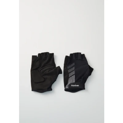 Image of Gripgrab RIDE RC LITE Padded Short Finger Summer Gloves Unisex Fingerless gloves, Size: XL, Black