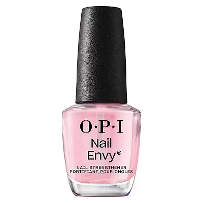 Image of OPI Nail Envy Polish, Strong Strengthener Treatment for Nails, Vegan Repair and Strenght Damaged Pink Polish To 15ml