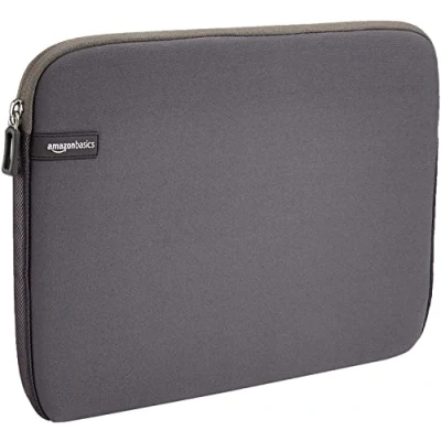 Image of Amazon Basics 33.8 cm Laptop Sleeve, Grey