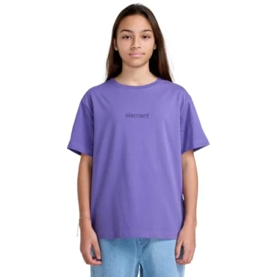 Image of Element Simple LOGO Unisex Print Tshirt for kids, Size: 10y, Veronica