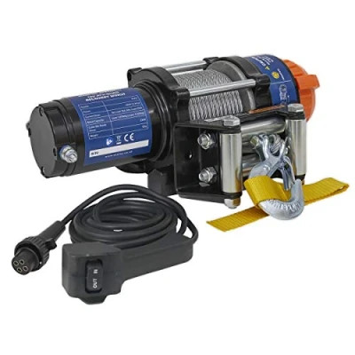 Image of Sealey ATV/Quad Recovery Winch 1135kg (2500lb) Line Pull 12V