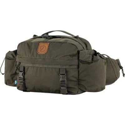 Image of Fjallraven 23200246 633 Singi Hip Pack 10 Sports backpack Unisex Dark Olive Size UNI