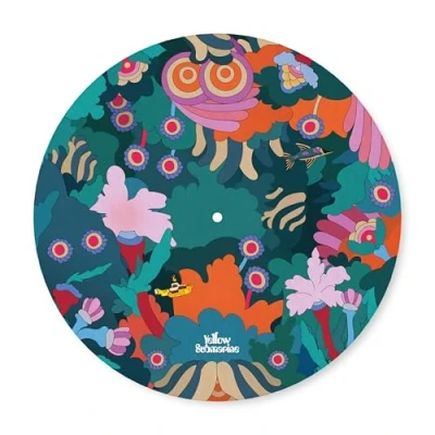 Image of D&#039;Addario Beatles Yellow Submarine Record Mat, Sea of Green
