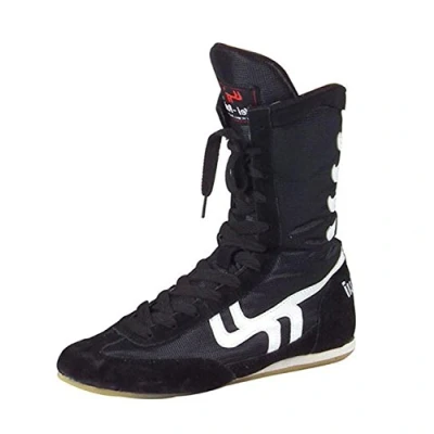Image of Wrestling Shoes Boxing Boots Rubber Sole Combat Training for Men&amp;Women&amp;Children Kids