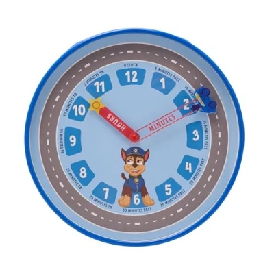 Image of Widdop &amp; Co. Paw Patrol Chase Wall Clock 10&quot;&quot;, PM155