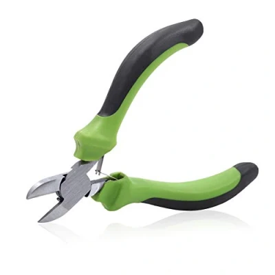 Image of SPEEDWOX Mini Diagonal Cutting Pliers 4 1/2 Inches Small Wire Cutters Precision Plastic Nippers Professional Hand Tool for Jewelry Makinging Beading Hobby Craft DIY