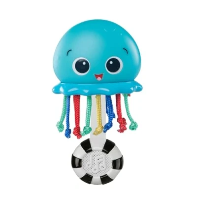 Image of Baby Einstein Ocean Glow Sensory Shaker Musical Toy, Ages Newborn +