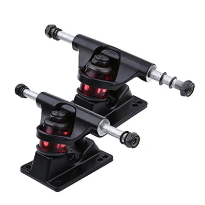 Image of Skateboard Trucks, 2Pcs Polished Thunder Aluminum Alloy Trucks for Longboard Mountain Skate Board Replacement
