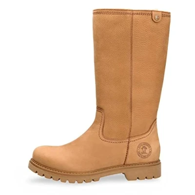 Image of Panama Jack Women&#039;s Bambina Knee high boot, camel, 6.5 UK